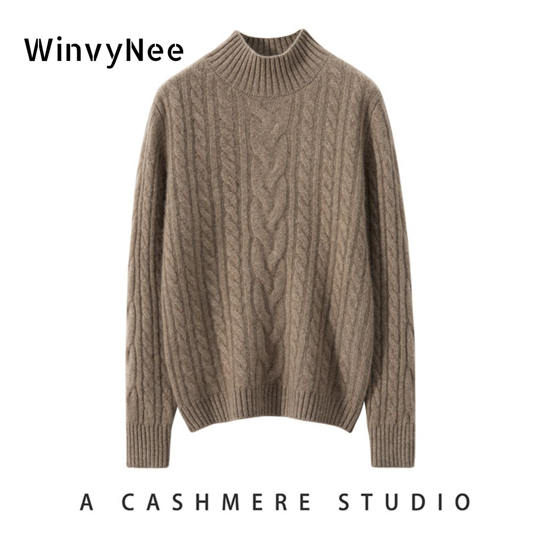 WinvyNee Women Clothing Cashme - Cashmere Sweater Formal ulasan dan harga