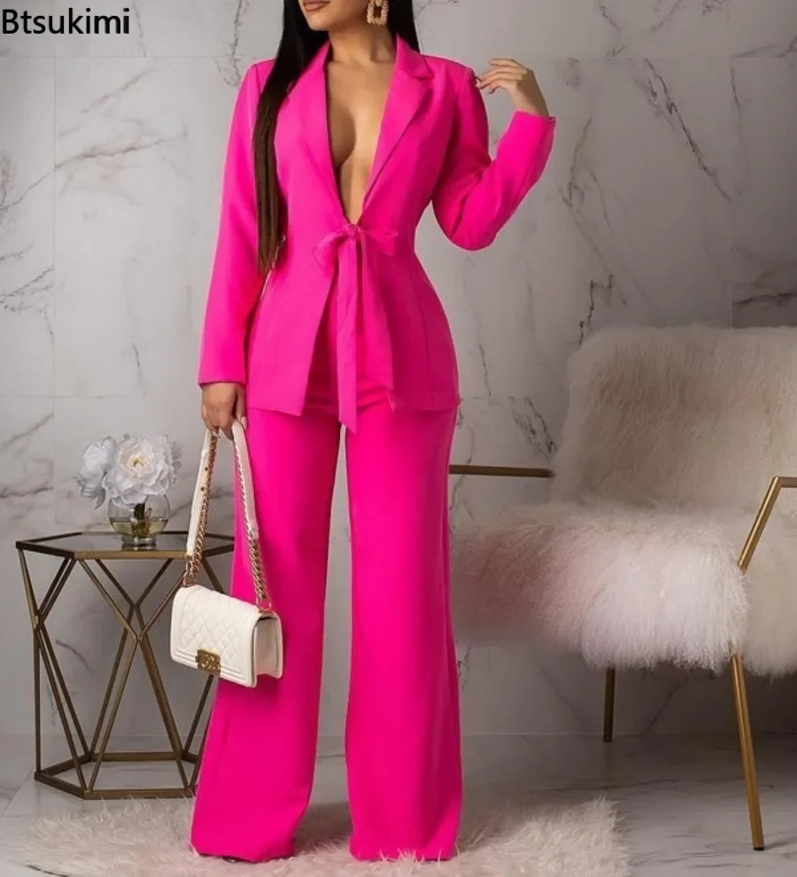 New 2026 Women's Formal Busine - Women Formal Wear With Tie ulasan dan harga