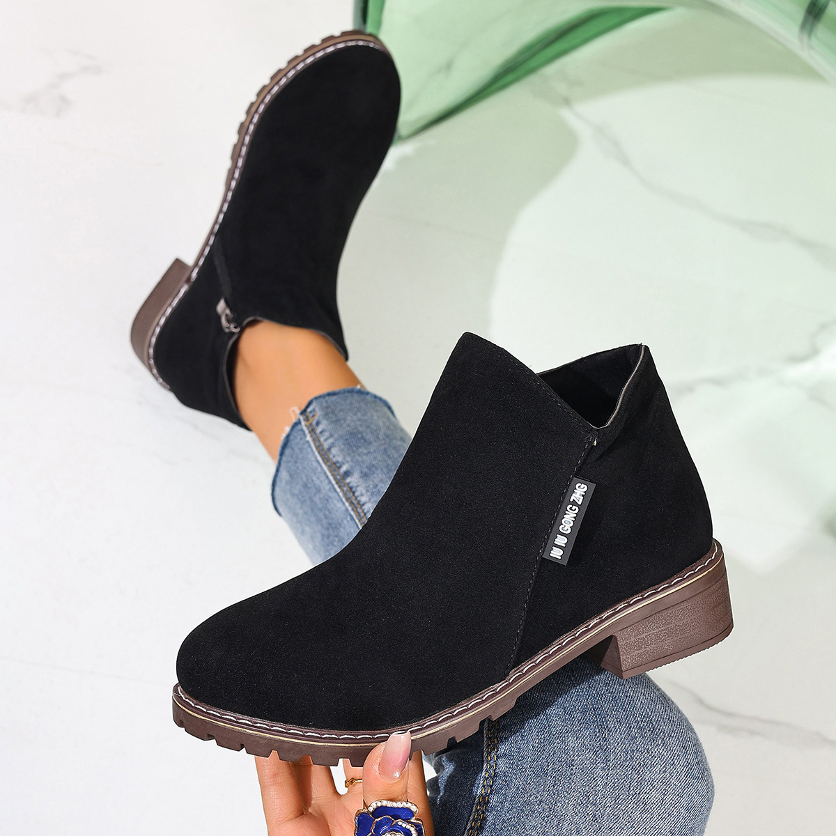 Women Autumn Winter Ankle Boot - Women Formal Wear Sale ulasan dan harga