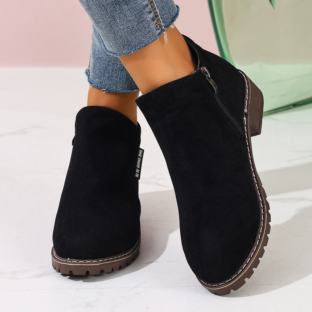 Women Autumn Winter Ankle Boot - Women Formal Wear Sale ulasan dan harga
