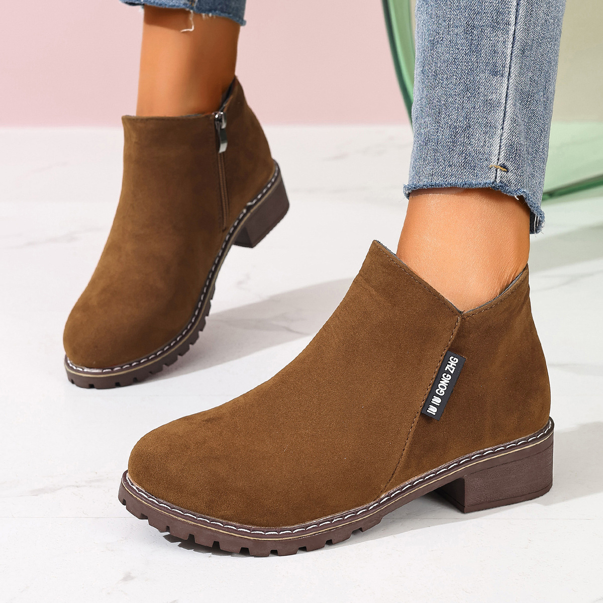 Women Autumn Winter Ankle Boot - Women Formal Wear Sale ulasan dan harga