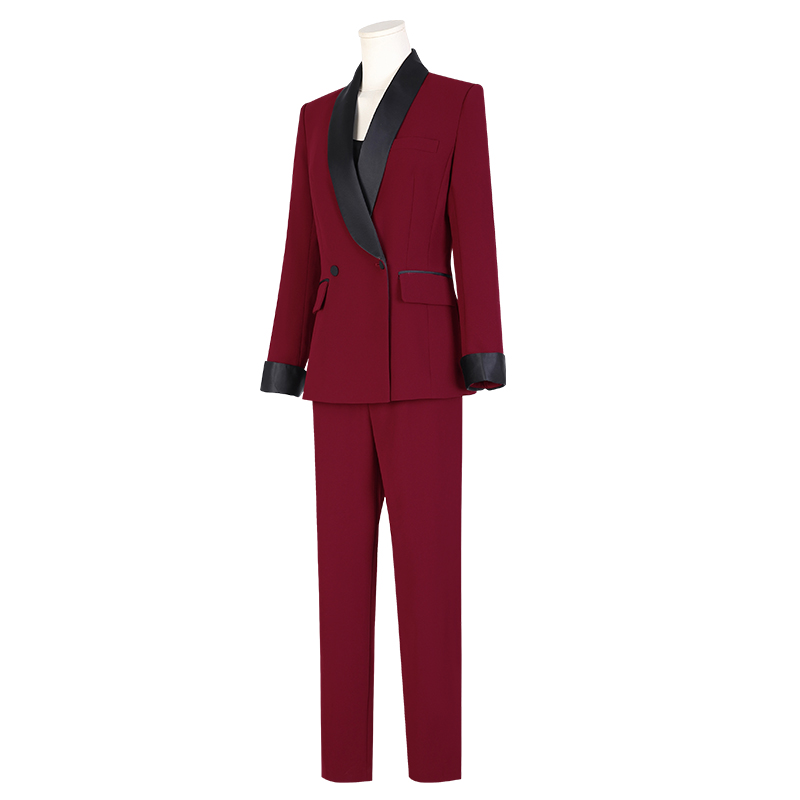 High-End Host Work Coat + Pant - Women Formal Wear Sale ulasan dan harga