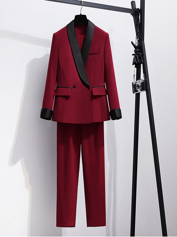 High-End Host Work Coat + Pant - Women Formal Wear Sale ulasan dan harga