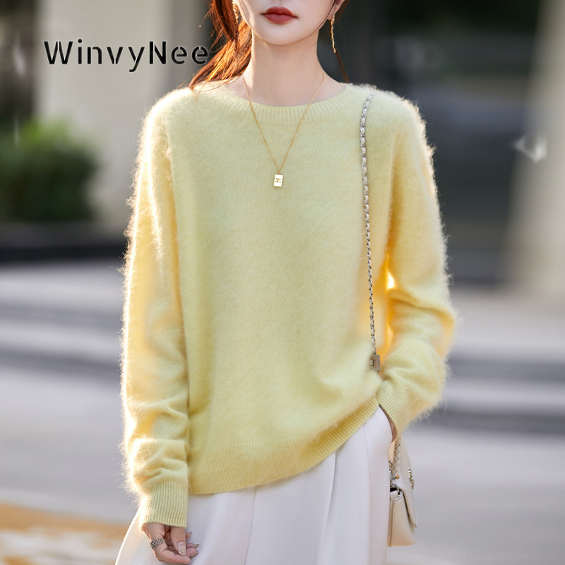 WinvyNee Women's Clothing Brus - Cashmere Sweater Formal ulasan dan harga