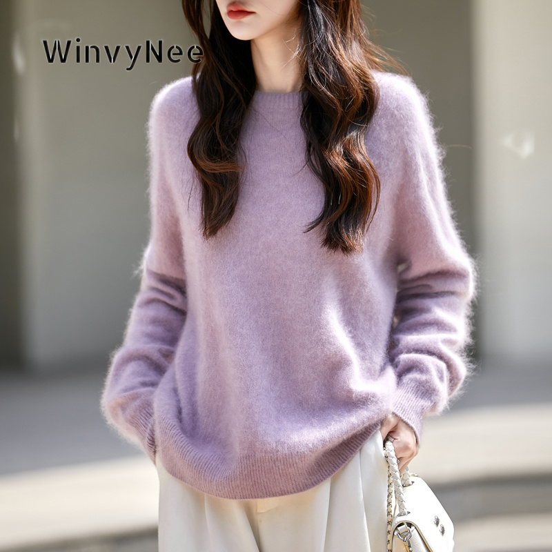 WinvyNee Women's Clothing Brus - Cashmere Sweater Formal ulasan dan harga