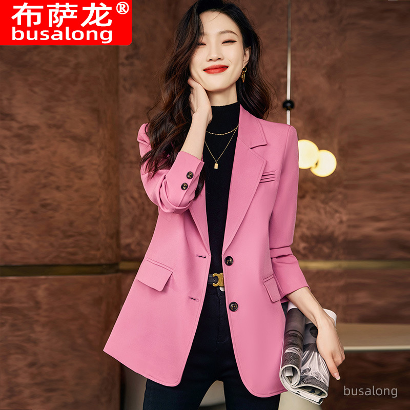 Blazer Jacket Autumn Winter Wo - Women Formal Wear Sale ulasan dan harga