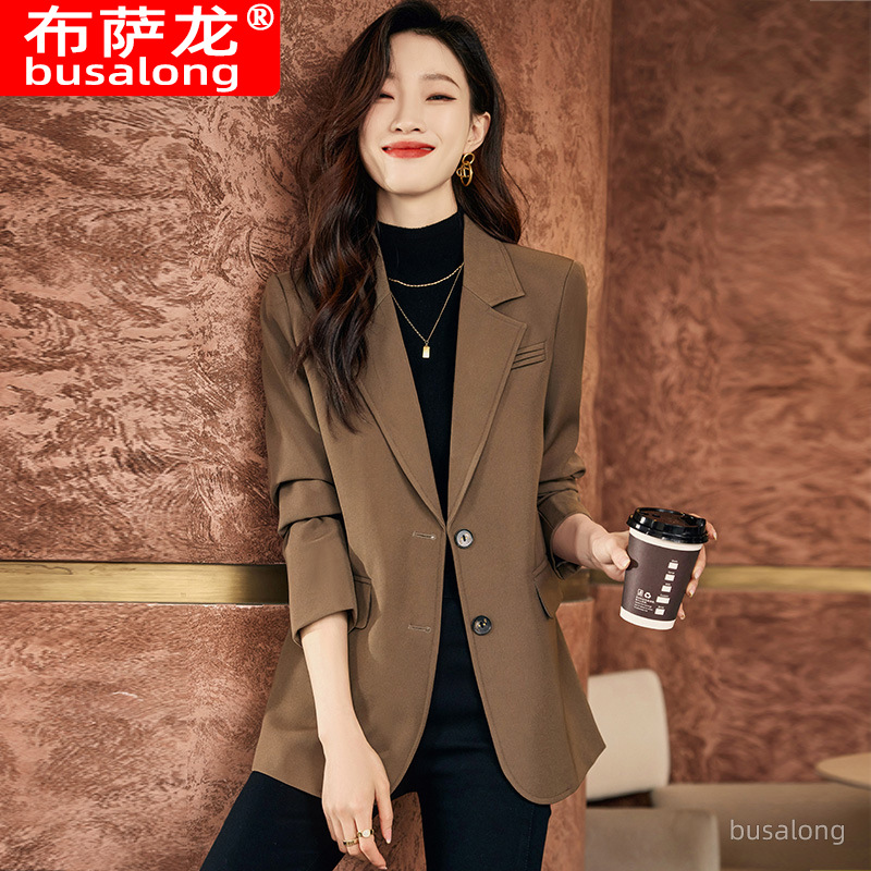 Blazer Jacket Autumn Winter Wo - Women Formal Wear Sale ulasan dan harga