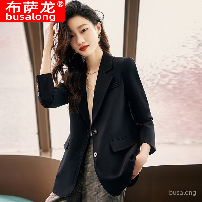 Blazer Jacket Autumn Winter Wo - Women Formal Wear Sale ulasan dan harga